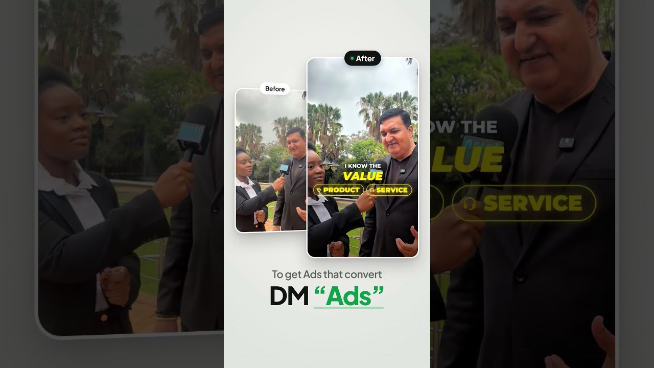 Before / After Edit — short video